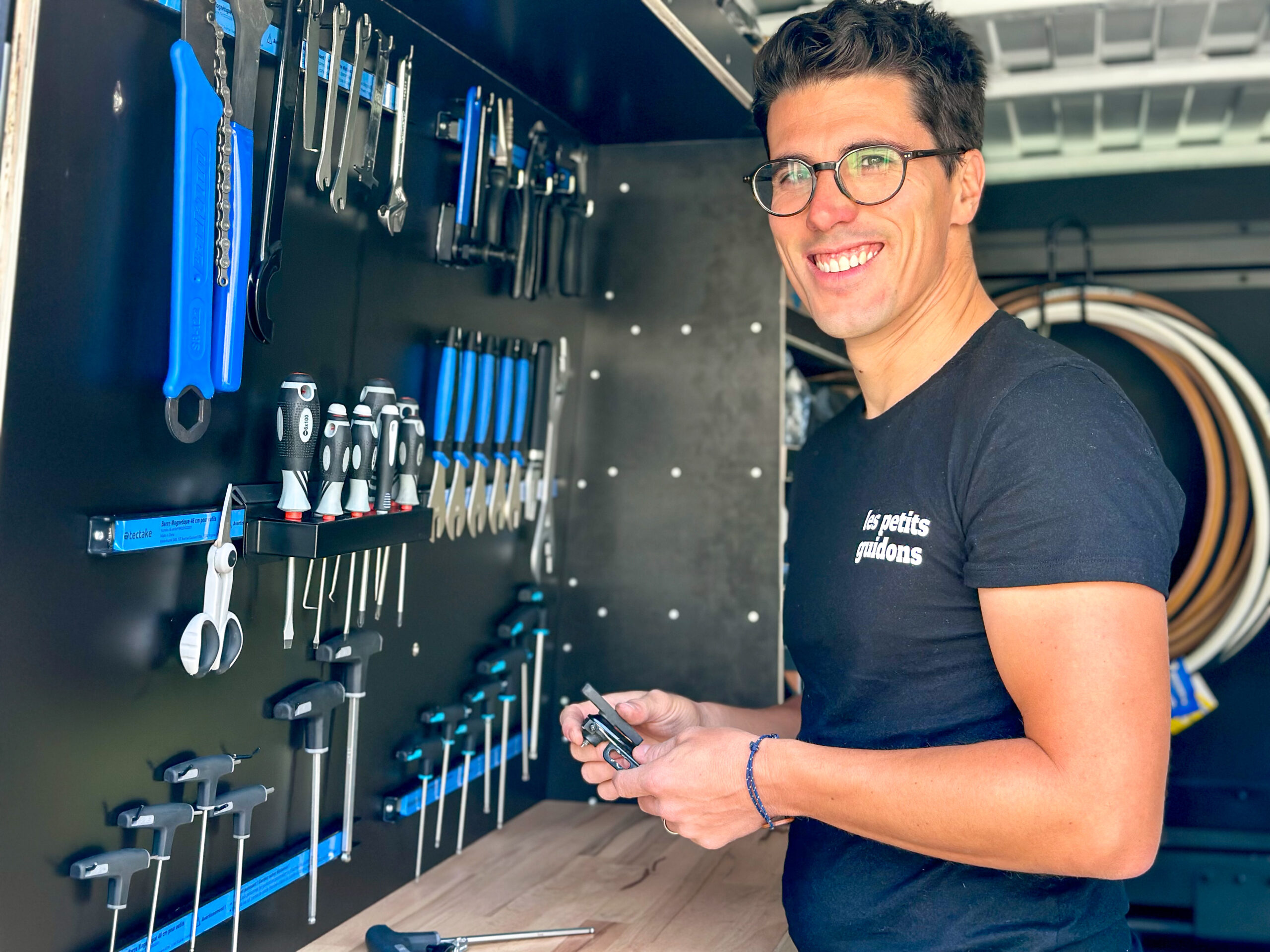 atelier mobile réparation vélo